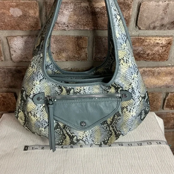 SIMPLY VERA VERA WANG Faux Leather Snakeskin Print Hobo Bag - Picture 13 of 16
